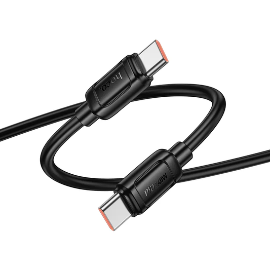 USB-C til USB-C data- og ladekabel HOCO X115, 240W, 1m, Svart