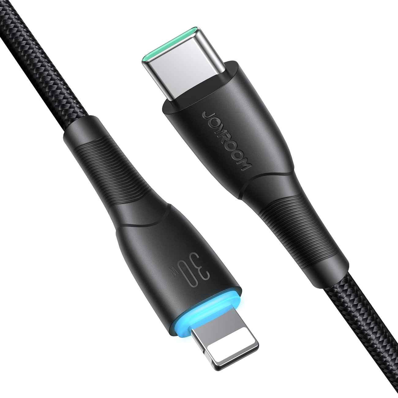 USB-C til Lightning data- og ladekabel Joyroom S-A32, 30W, 1m, Svart