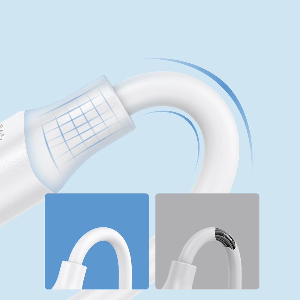 USB-A - USB-C data- og ladekabel Joyroom S-A9, 20W, 2m, Hvit