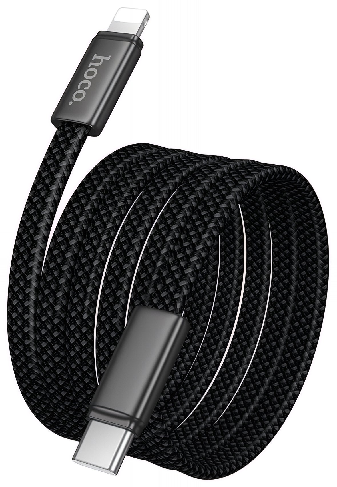 USB-C - Lightning Lade- og Datakabel HOCO X125, 30W, 1m, Svart
