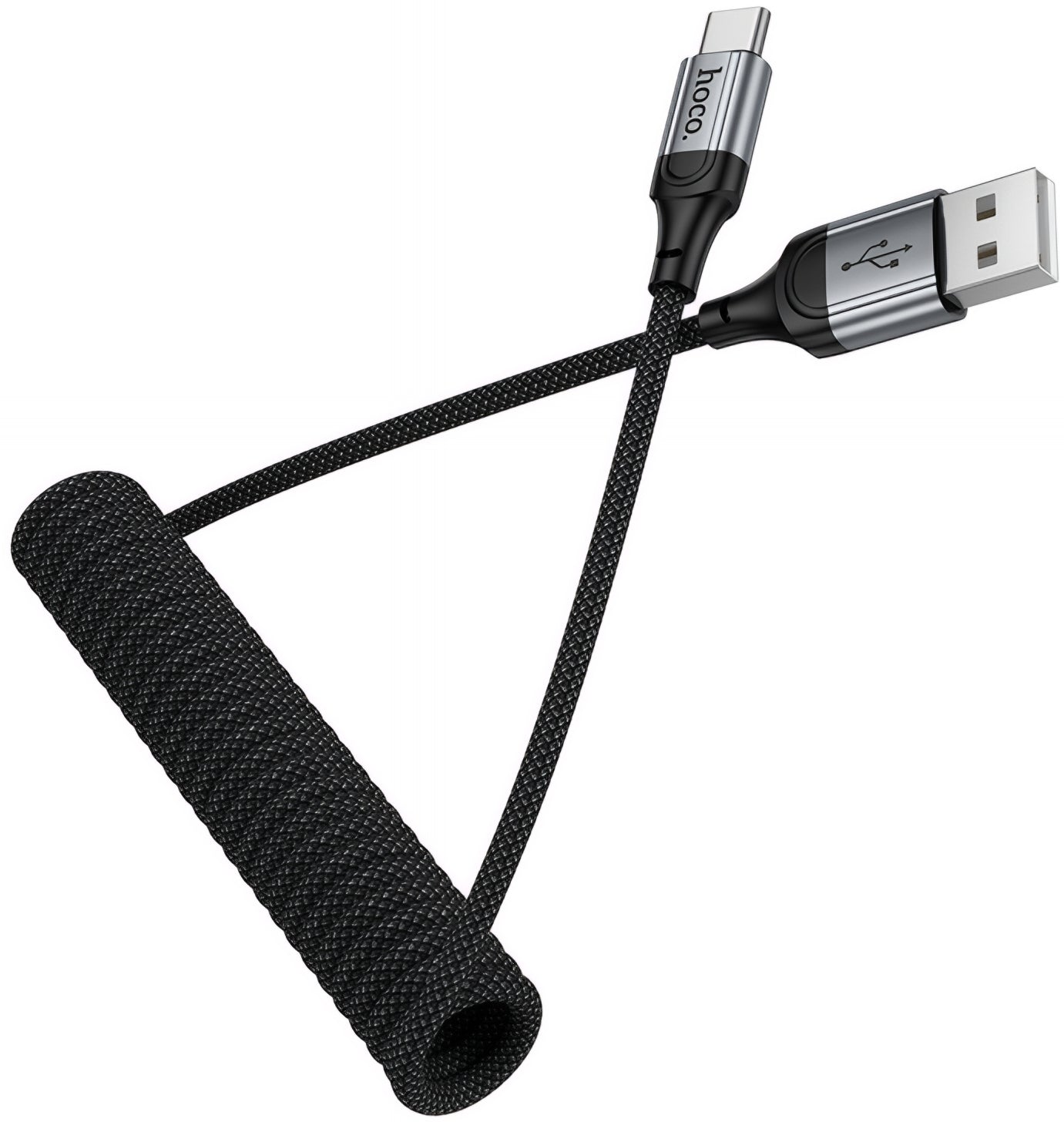 USB-A - USB-C Data- og Ladekabel HOCO X121, 18W, 1.5m, Svart