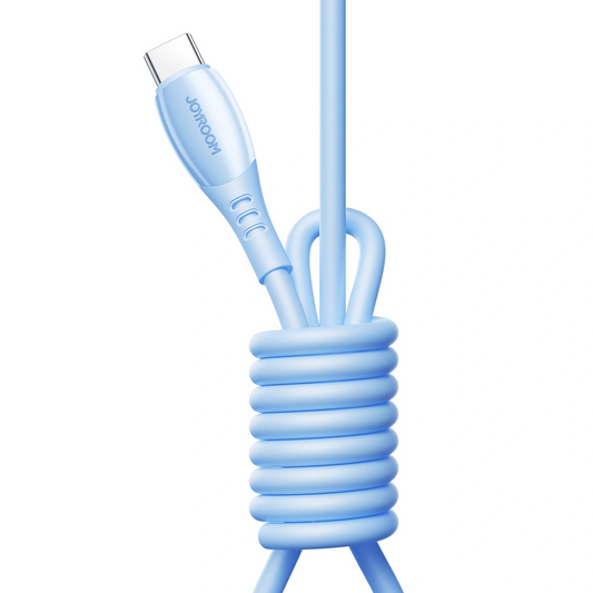 USB-C til Lightning-lade- og datakabel Joyroom S-A59 Vibrant, 30W, 1.2m, Blå