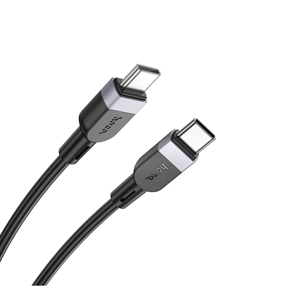 USB-C data- og ladekabel - USB-C HOCO X109, 60W, 1m, Svart