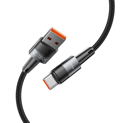 USB-A til USB-C data- og ladekabel Tech-Protect Ultraboost, 66W, 0,5m, grå