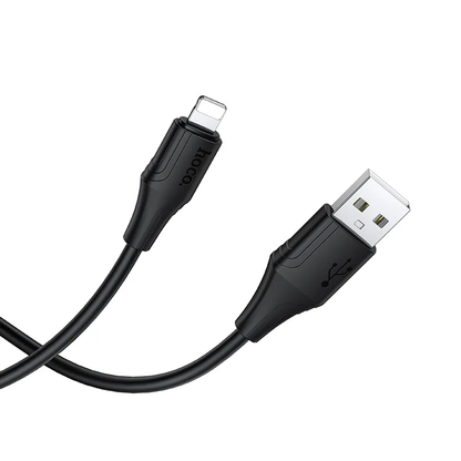 USB-A til Lightning data- og ladekabel HOCO X124, 18W, 1m, svart