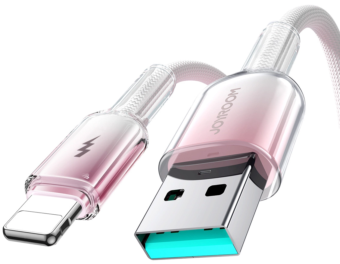 USB-A til Lightning data- og ladekabel Joyroom S-A42, 18W, 1,2m, hvit