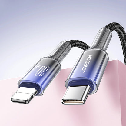 USB-C til Lightning data- og ladekabel Joyroom S-A42, 30W, 1,2m, svart