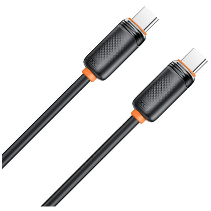 USB-C Data- og ladekabel - USB-C XO Design NB-Q302B, 60W, 1m, Svart