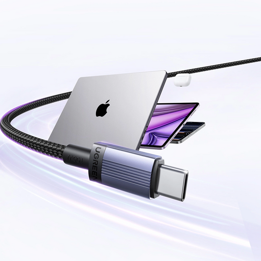 USB-C Data- og ladekabel - USB-C UGREEN, 100W, 1m, svart