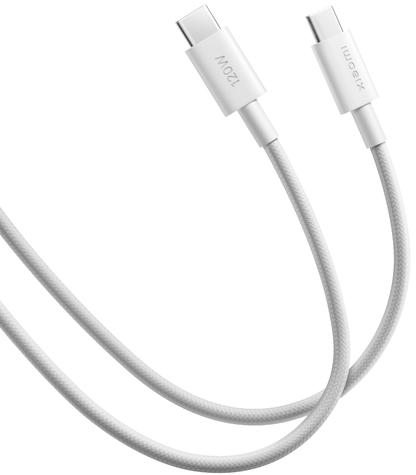 USB-C Data- og ladekabel - USB-C Xiaomi, 120W, 2m, Hvit BHR087AGL