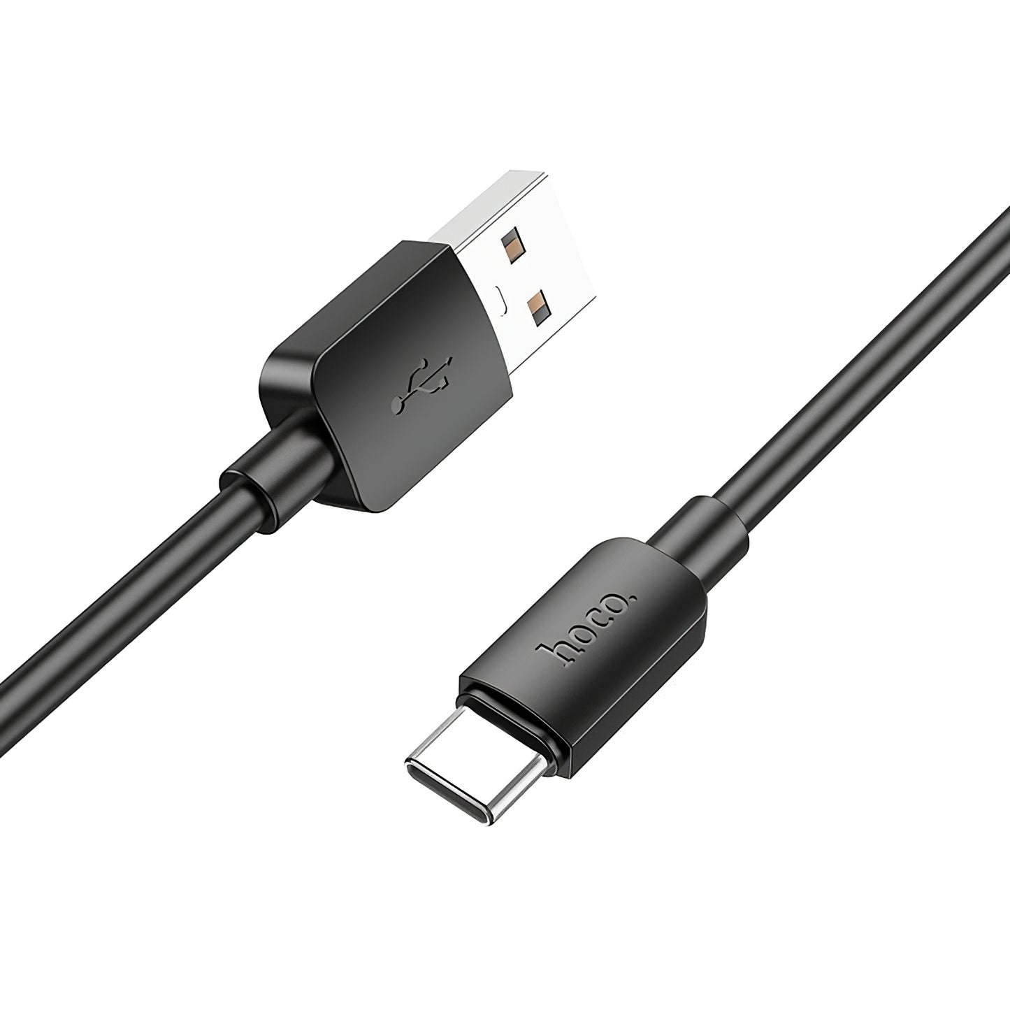 USB-A - USB-C HOCO X96 data- og ladekabel, 27W, 1m, Svart
