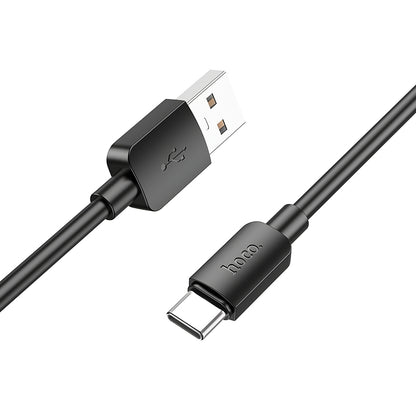 USB-A - USB-C HOCO X96 data- og ladekabel, 27W, 1m, Svart