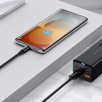 USB-A til USB-C data- og ladekabel Baseus Superior Series, 65W, 2m, Svart CAYS001001