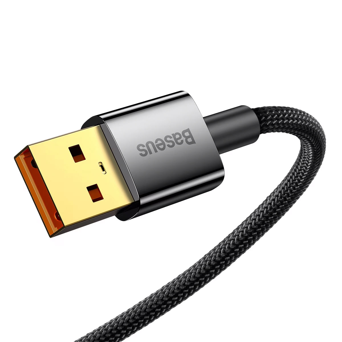 USB-A til USB-C Data- og Ladekabel Baseus Explorer, 100W, 2m, Svart CATS000301