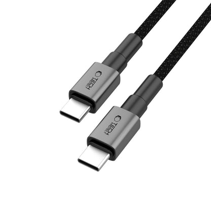 USB-C til USB-C data- og ladekabel Tech-Protect Ultraboost DNA, 60W, 0.5m, Grå