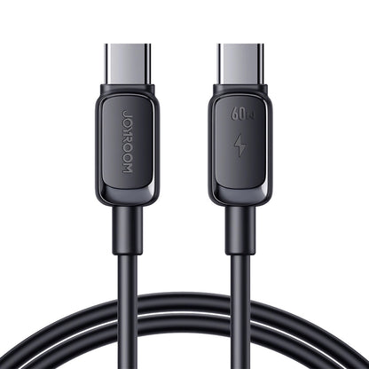 USB-C til USB-C data- og ladekabel Joyroom A14, 60W, 1.2m, Svart