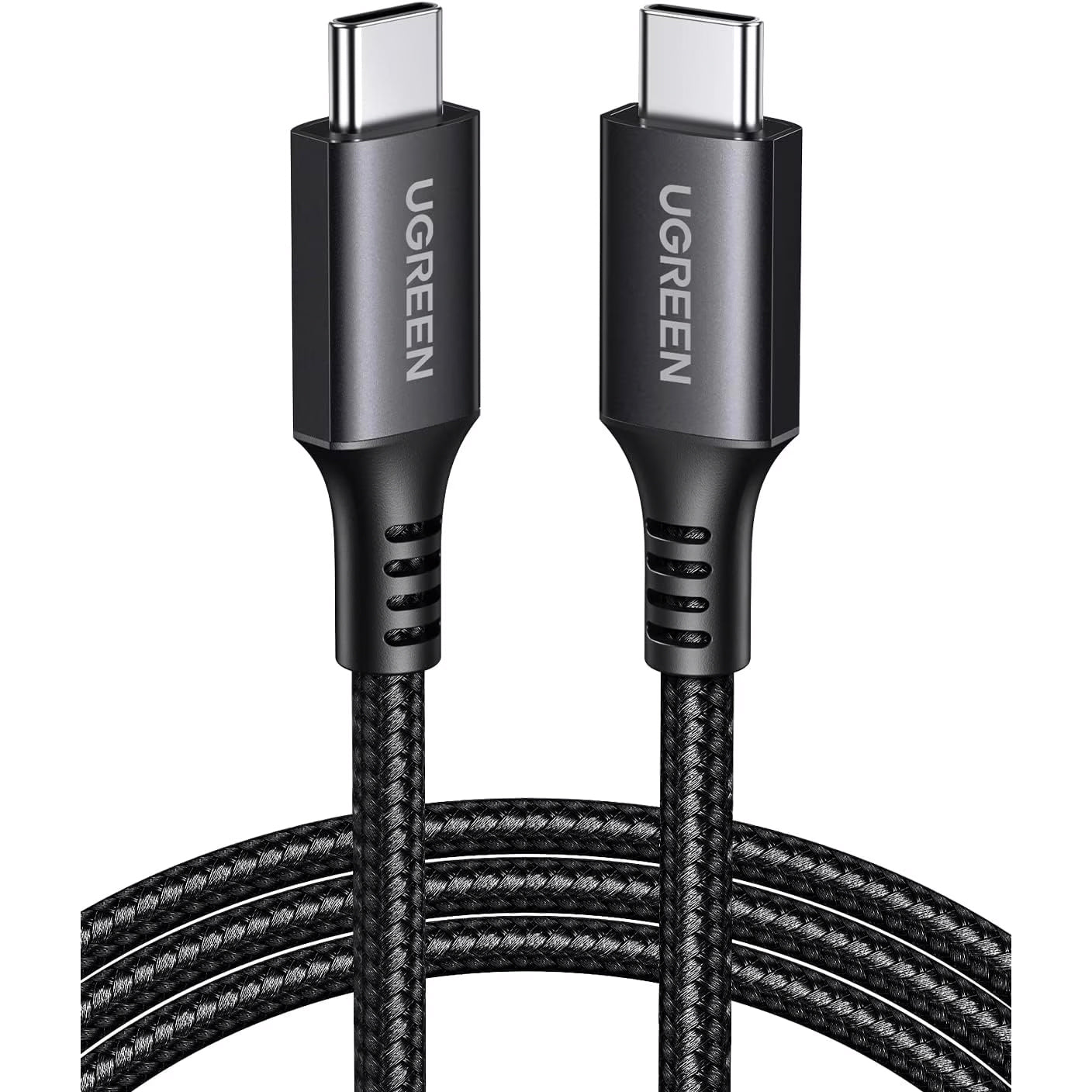 USB-C data- og ladekabel - USB-C UGREEN US567, 60 W, 1 m, grå 