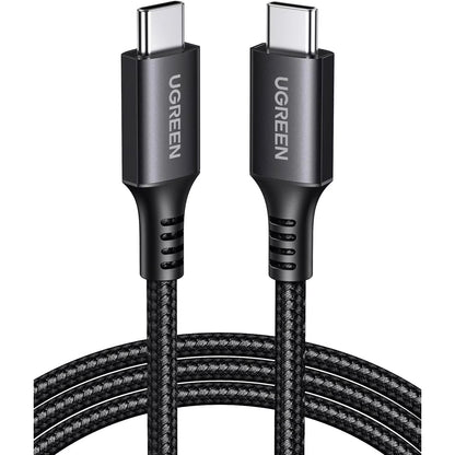 USB-C data- og ladekabel - USB-C UGREEN US567, 60 W, 1 m, grå 
