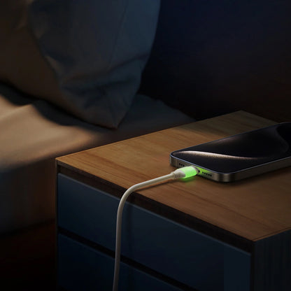 USB-C til USB-C data- og ladekabel Joyroom S-A53, 60W, 1.2m, Beige