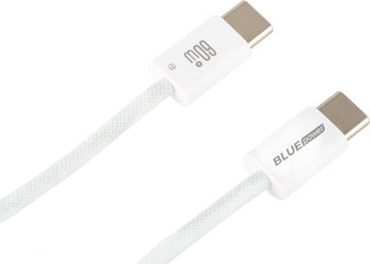 USB-C data- og ladekabel - USB-C Blue Power NB-Q273, 60W, 1m, Hvit
