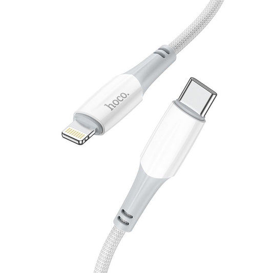 USB-C til Lightning Data- og Ladekabel HOCO X70, 20W, 1m, Hvit