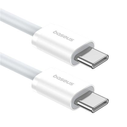 USB-C til USB-C data- og ladekabel Baseus Superior Series 2, 30W, 2m, Hvit P10365200211-01