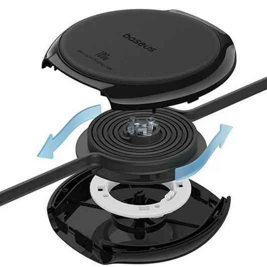 USB-C til USB-C Baseus Pathfinder Retractable data- og ladekabel, 100W, 1m, Svart P10368400111-00