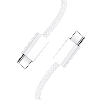 USB-C til USB-C data- og ladekabel BWOO BO-X284, 60W, 2m, Hvit