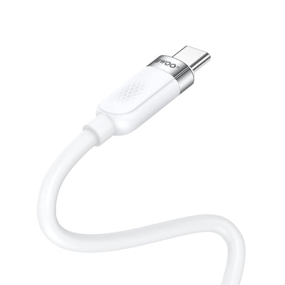 USB-C til USB-C data- og ladekabel BWOO BO-X315C, 100W, 1m, Hvit
