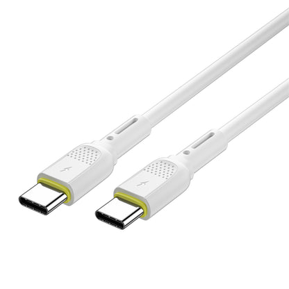 USB-C data- og ladekabel - USB-C WiWu Wi-C034, 60W, 1.2m, Hvit