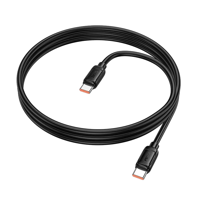 USB-C til USB-C data- og ladekabel HOCO X115, 240W, 1m, Svart