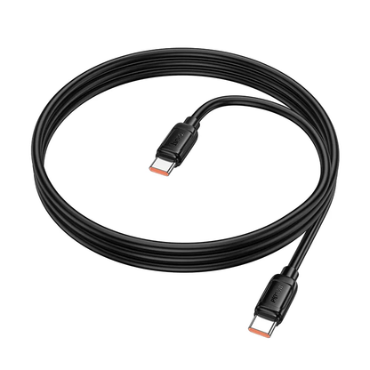 USB-C til USB-C data- og ladekabel HOCO X115, 240W, 1m, Svart