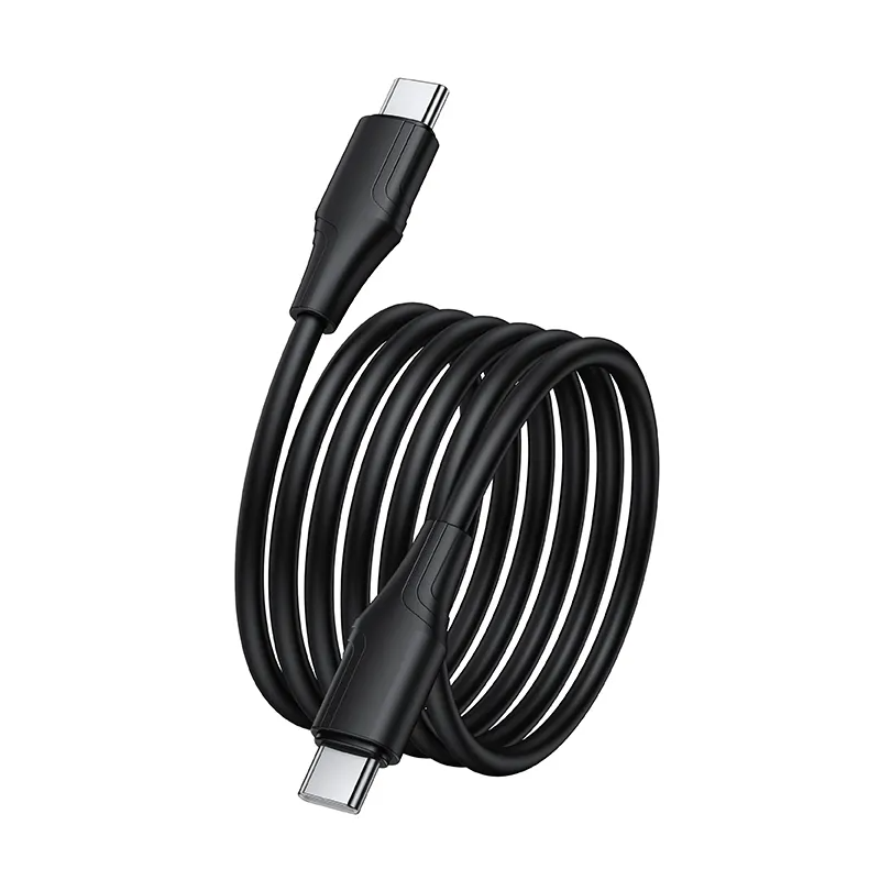 USB-C til USB-C data- og ladekabel HOCO X124, 60W, 1m, Svart