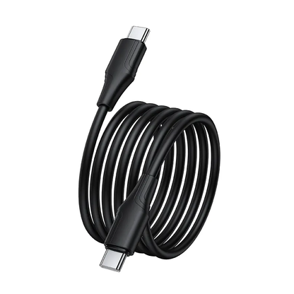 USB-C til USB-C data- og ladekabel HOCO X124, 60W, 1m, Svart