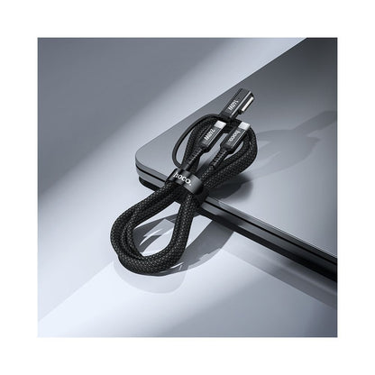 Ladekabel HOCO U142, USB-C - USB-C / MagSafe 3, 240W, 1.8m, Svart