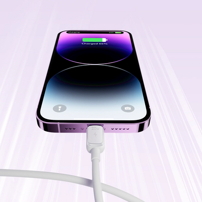 USB-C - Lightning lade- og datakabel Joyroom S-A14, 30W, 1.2m, Hvit