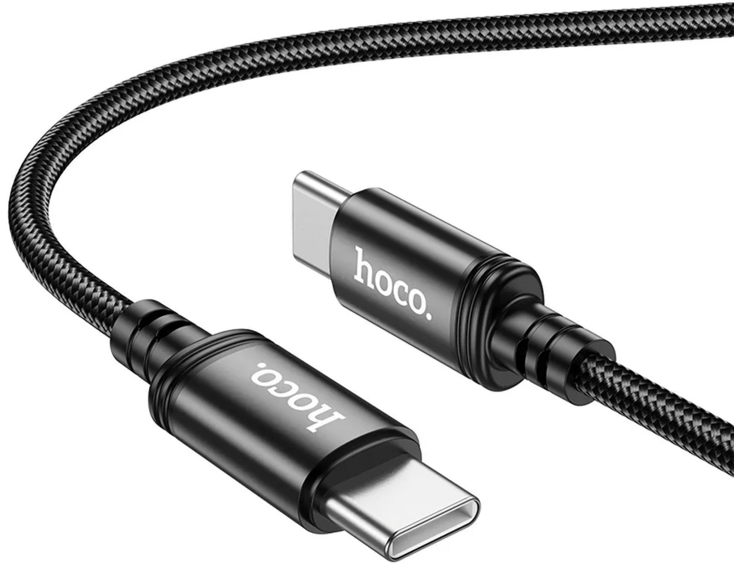USB-C til USB-C data- og ladekabel HOCO X91, 60W, 3m, Svart