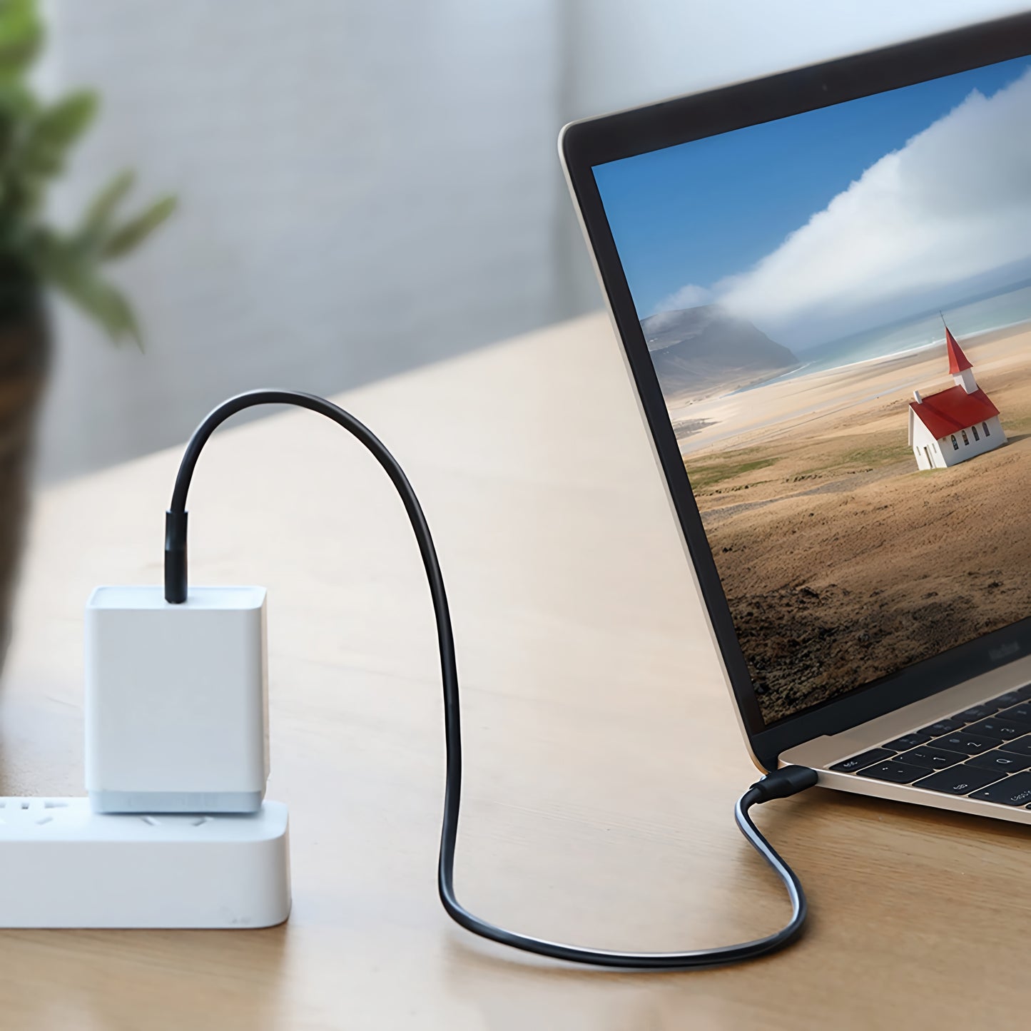 USB-C til USB-C data- og ladekabel UGREEN US286, 60W, 3m, Svart