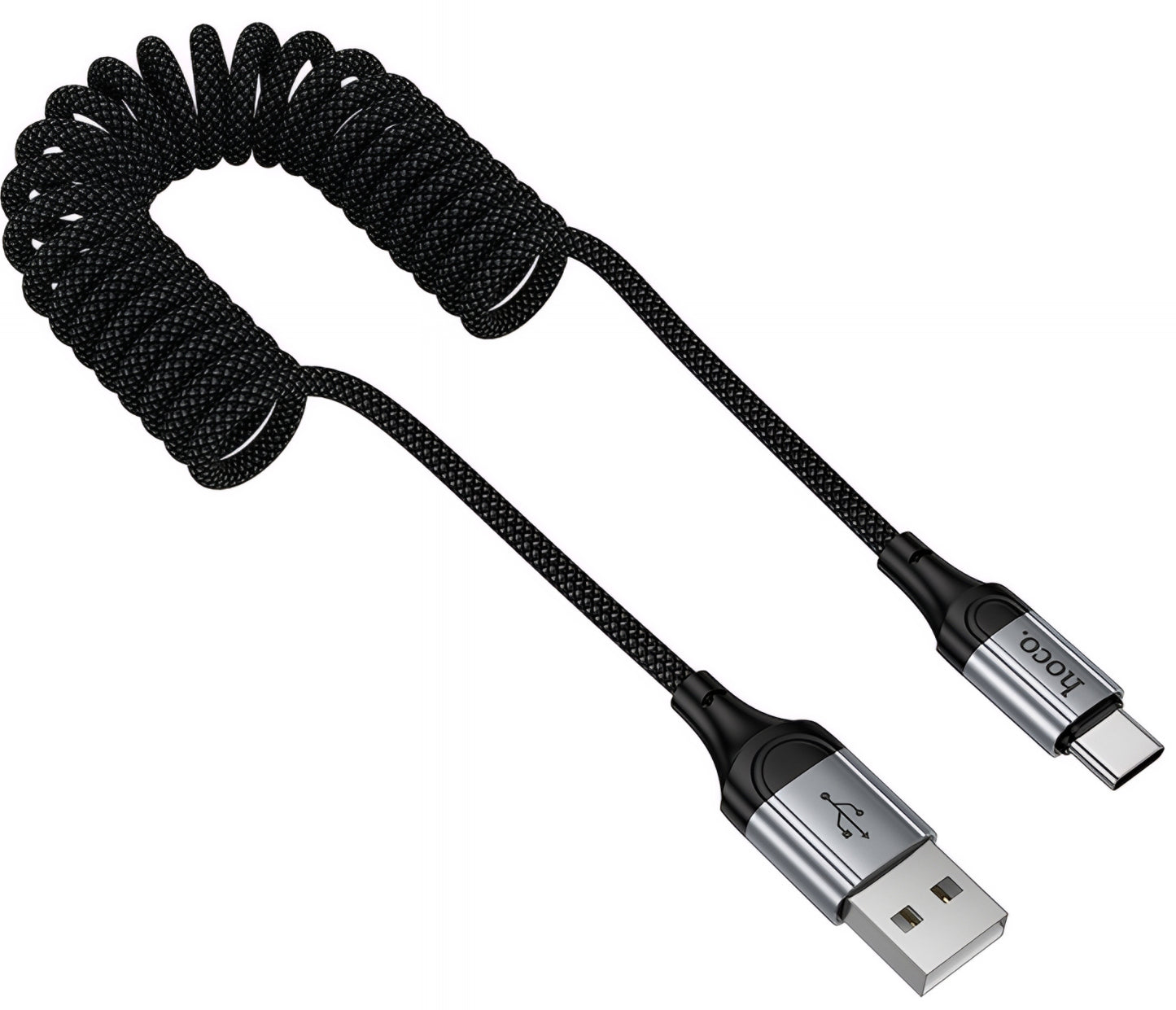 USB-A - USB-C Data- og Ladekabel HOCO X121, 18W, 1.5m, Svart