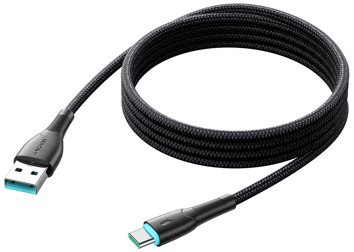 USB-A til USB-C data- og ladekabel Joyroom S-A32, 18W, 1m, Svart
