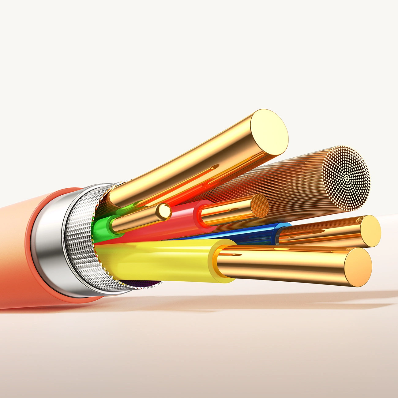 USB-C til Lightning-lade- og datakabel Joyroom S-A59 Vibrant, 30W, 1.2m, Oransje
