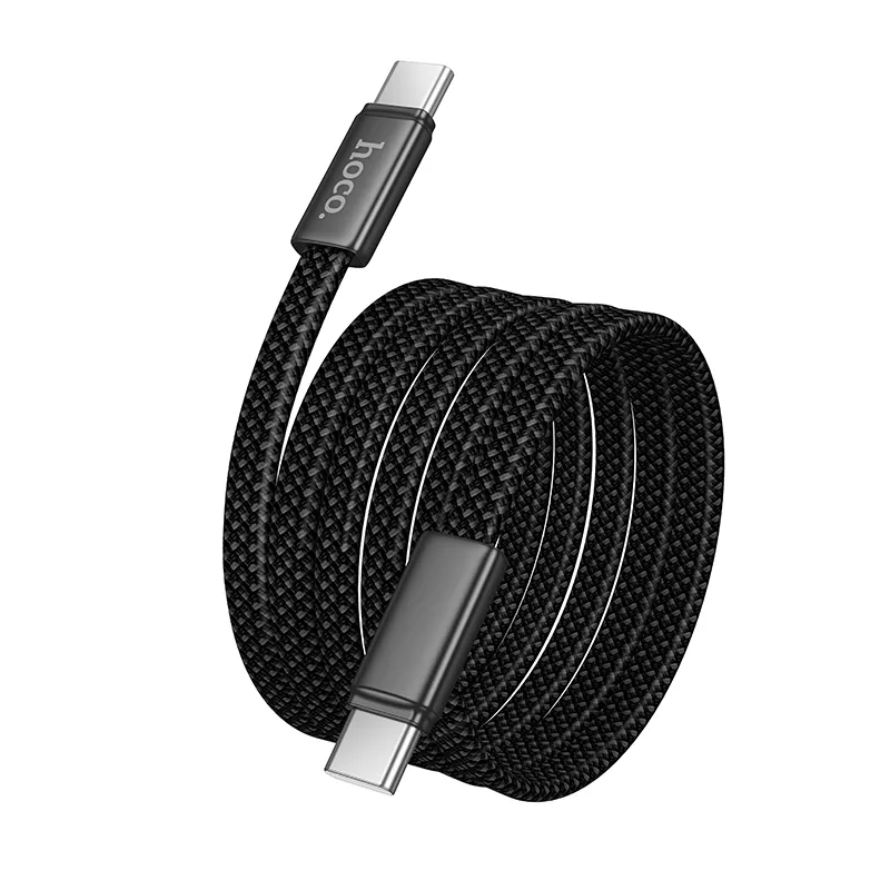 USB-C til USB-C data- og ladekabel HOCO X125, 60W, 1m, Svart