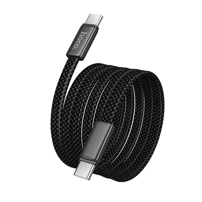 USB-C til USB-C data- og ladekabel HOCO X125, 60W, 1m, Svart