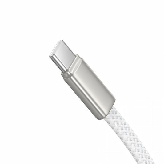 USB-C til USB-C data- og ladekabel HOCO X125, 60W, 1m, Hvit