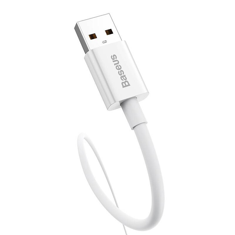 Data- og ladekabel USB-A - USB-C Baseus Superior Series, 100W, 1m, Hvit P10320102214-01
