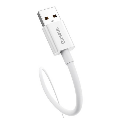 Data- og ladekabel USB-A - USB-C Baseus Superior Series, 100W, 1m, Hvit P10320102214-01