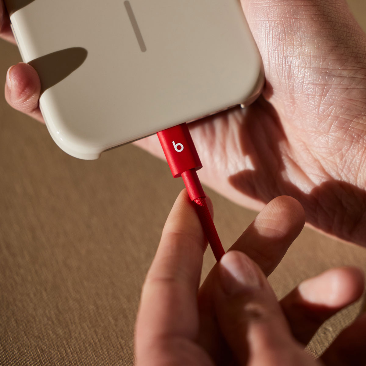 USB-C til USB-C Beats data- og ladekabel, 1.5m, Rød MDGF4ZM/A