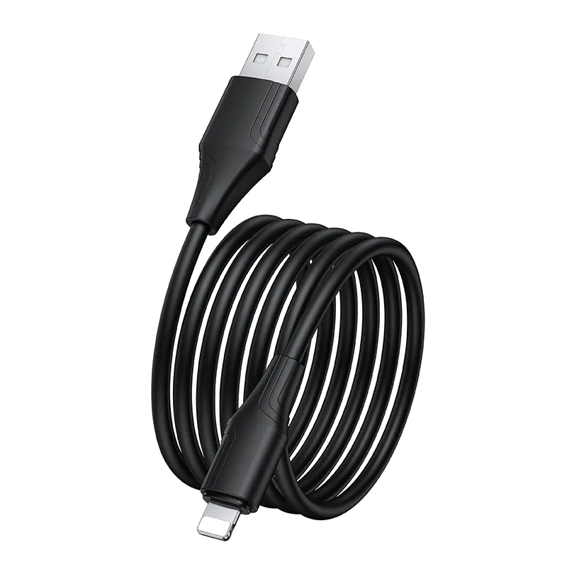 USB-A til Lightning data- og ladekabel HOCO X124, 18W, 1m, svart