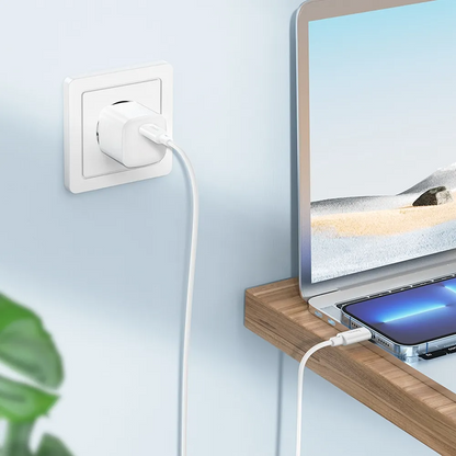 USB-C til Lightning data- og ladekabel HOCO X88, 20W, 1m, hvit
