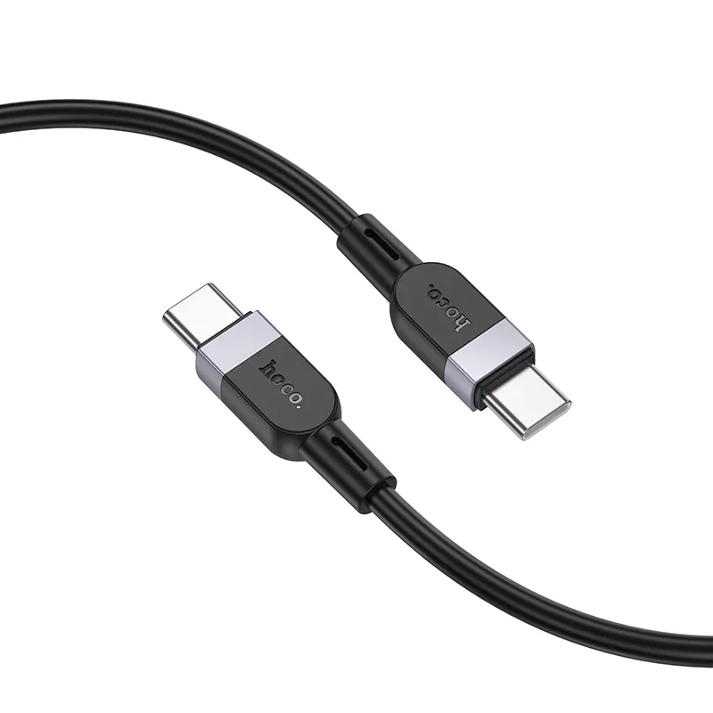 USB-C Data- og ladekabel - USB-C HOCO X109, 60W, 3m, Svart